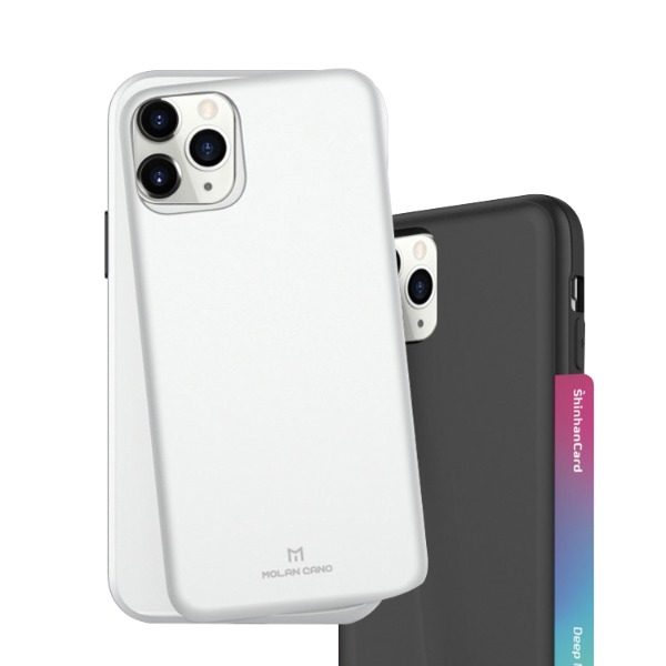 히어로2 카드수납 범퍼 반자동 케이스 아이폰 11 PRO MAX 갤럭시노트 10 플러스 - 맥플(Macple)